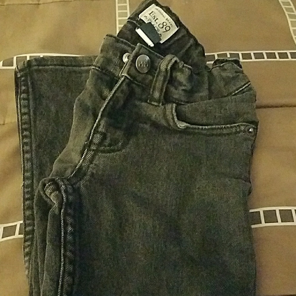 Ashy Black Jeans